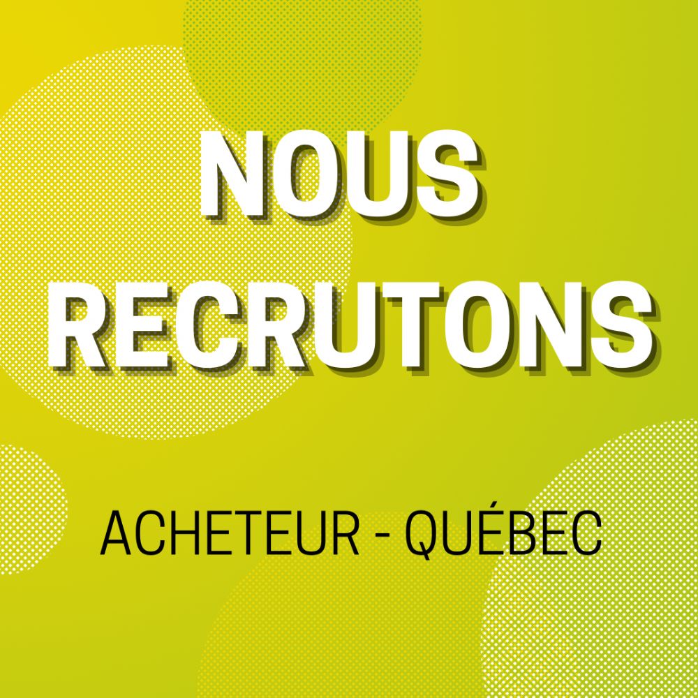 Offre d'emploi - Acheteur (Québec)