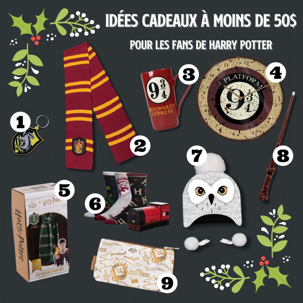 Idées cadeaux pour les fans d'Harry Potter