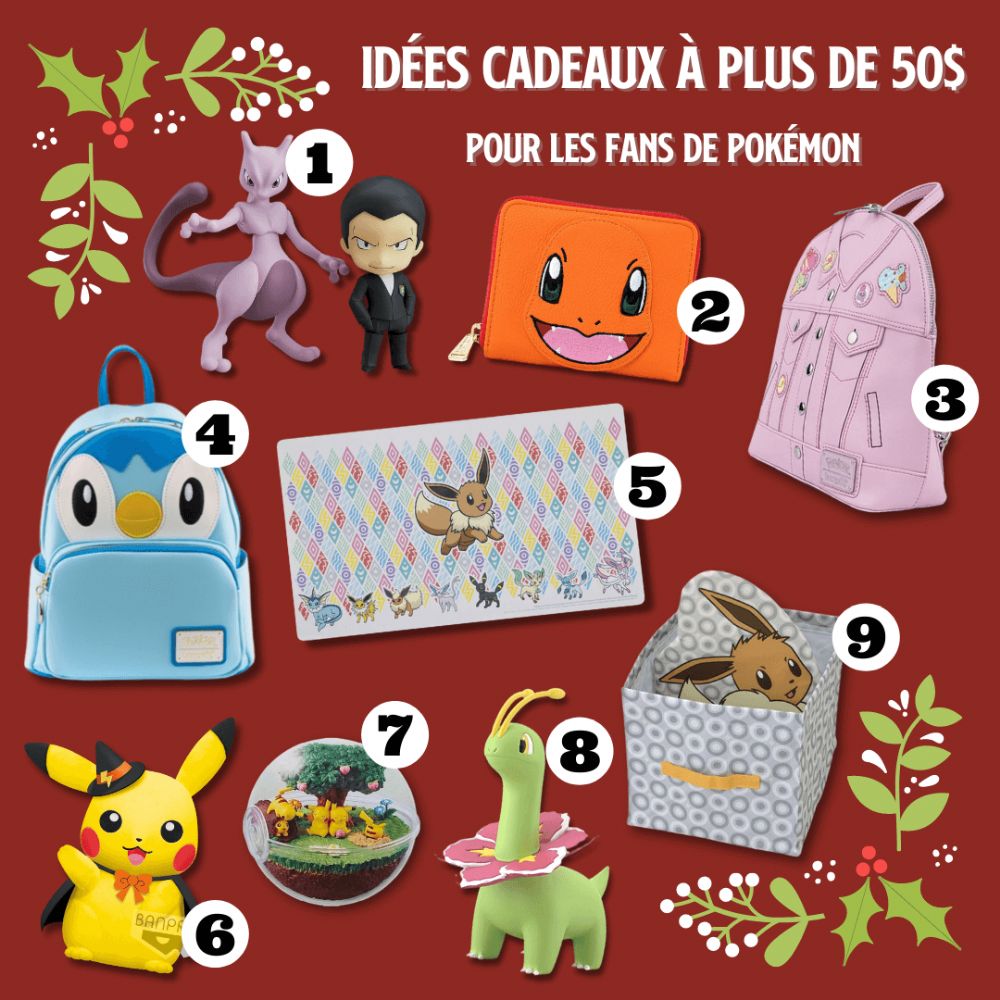 Pokémon Go : liste d'idées cadeaux à offrir à un fan pour Noël
