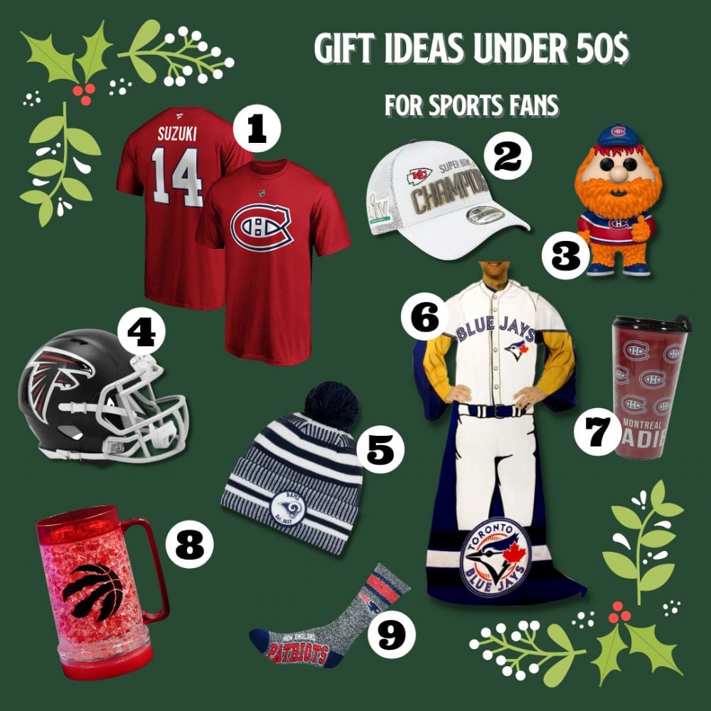Gift ideas for sports fans