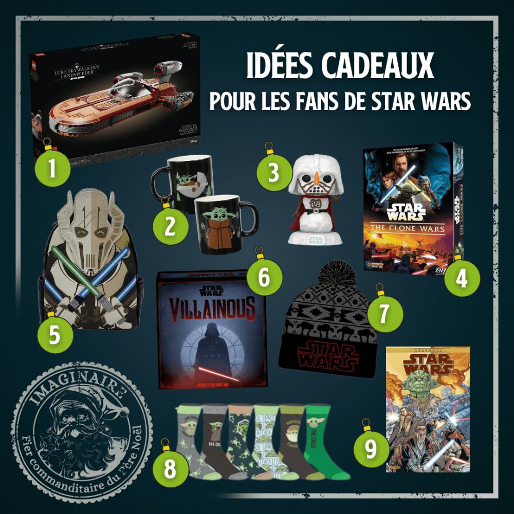 Star Wars : 20 idées cadeaux pour les vrais fans (et 5 pour les