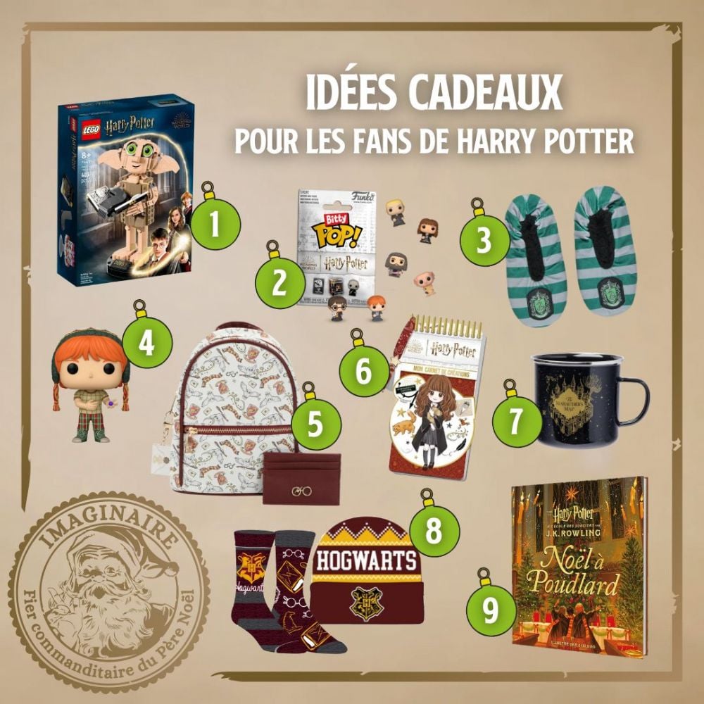 Idées cadeaux pour les fans d'Harry Potter